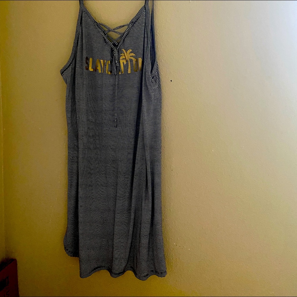 Tank top summer dress